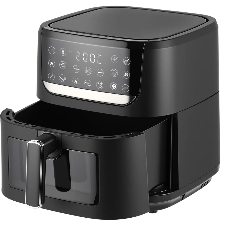 Аэрогриль TopDevice TDA801 черный, 1750 Вт, 8 л, сенсор, 12 программ