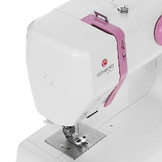 Швейная машина Comfort 18 белый, электромеханическая, вертикальный качающийся, 18 операций, автоматическая петля
