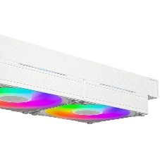 Система жидкостного охлаждения ID-Cooling FX240 Inf ARGb Soc-AM5/AM4/1200/1700/1851 белый 4-pin 27.2dB Al+Cu 300W Ret (FX240 INF белый)