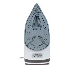 Утюг Kelli KL-1633 красный/черный/белый, 2600 Вт, 90 г/мин, 100 мл