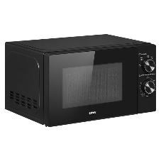 Микроволновая печь BBK 20MWS-762M/B черный, 20 л, 700 Вт, переключатели - поворотный механизм
