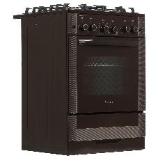 Плита газовая Gefest 6500-02 0045 коричневый, конфорок 4 шт, духовка 52 л, 60 см x 85 см x 60 см