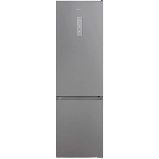 Холодильник Hotpoint HT 6200 S серебристый двухкамерный 240/83л морозилка снизу, No Frost