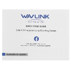 Док-станция WAVLINK WL-UG69DK1, USB Type-C, DisplayPort/HDMI/RJ-45/USB Type-C/Jack 3.5mm, USB