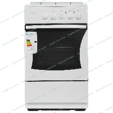 Плита комбинированная Flama RK 2201 W белый, конфорок 2 газовых и 2 электрических, духовка 50 л, 50 см x 85 см x 54 см