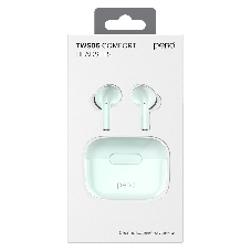 Беспроводные наушники PERO TWS06 COMFORT Light green