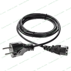 Кабель компьютер - розетка 1,5 м 220V (Европейский стандарт) VCOM/TELECOM