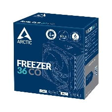 Кулер для процессора Arctic Freezer 36 CO черный, 120 мм, алюминий/медь, 1800 об/мин, 22.5 дБ, 4 pin, 200 Вт, 159 мм