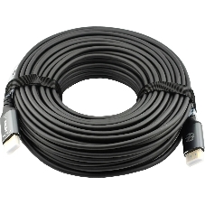 Кабель аудио-видео Cactus CS-HDMI-AOC-2-30 HDMI (m)/HDMI (m) 30м. позолоч.конт. черный