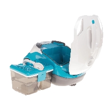 Пылесос Thomas AQUA-BOX Perfect Air Allergy Pure белый/синий, 325/1700 Вт, уборка сухая/сбор жидкости, пылесборник контейнер 2.6 л