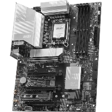 Материнская плата MSI PRO B860-P WIFI, LGA 1851, Intel B860, 4xDDR5, 4xSATA, 3xM.2, 1xPCIe 5.0 x16, 1xPCIe 4.0 x4, 2xPCIe 4.0 x1, 1xHDMI, 1xDP, 1xUSB-C, 1x 5Gb LAN, 2xUSB-A 3.2 Gen 2, 2xUSB-A 3.2 Gen 1, 4xUSB-A 2.0, 3x3.5 мм, 7.1, Wi-Fi 7, ATX