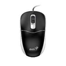Мышь проводная Genius DX-111 черно-серый, 1200 dpi, USB, кнопки - 3