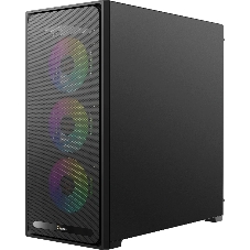 Корпус Ocypus Delta C70 BK ARGB, Midi-Tower, чёрный, 4 x 120 мм