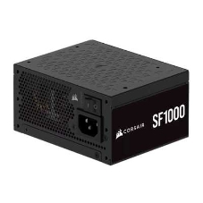 Блоки питания/ Power Supply Corsair SF1000, Model RPS0176, 1000W 80+ Platinum (SFX, 3.1, PCIe 5.1, Full modular, 1x24(20+4)pin, 1x12VHPWR, 2x4+4-pin CPU +12V (EPS), 3x4-pin Molex, 4x6+2-pin PCIe, 8xSATA3, Active, 92x92mm, 125x100x63.5mm, APFC, Power cable-EU, black)