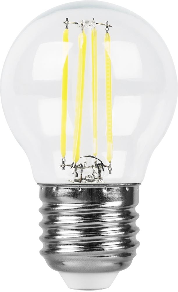 Лампа светодиодная Feron LB-61 филаментная 5W 230V E27 4000K
