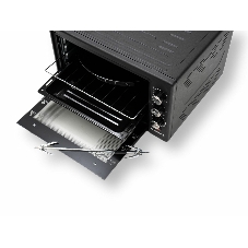 Мини-печь Kraft KF-MO3804RKBL черный Мощность 1500(Вт),Объем 38(Л)