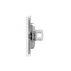 Компьютерная розетка RJ-45 без шторки, кат.6А одинарная,KANT, белая магнолия