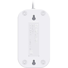 Удлинитель бытовой Defender B220 - 2 роз х 5 м, белый
