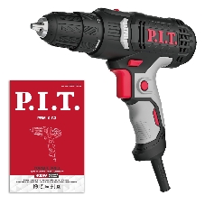 Дрель-шуруповерт P.I.T. PBM10-C3, 400Вт, 35 Нм, щеточный