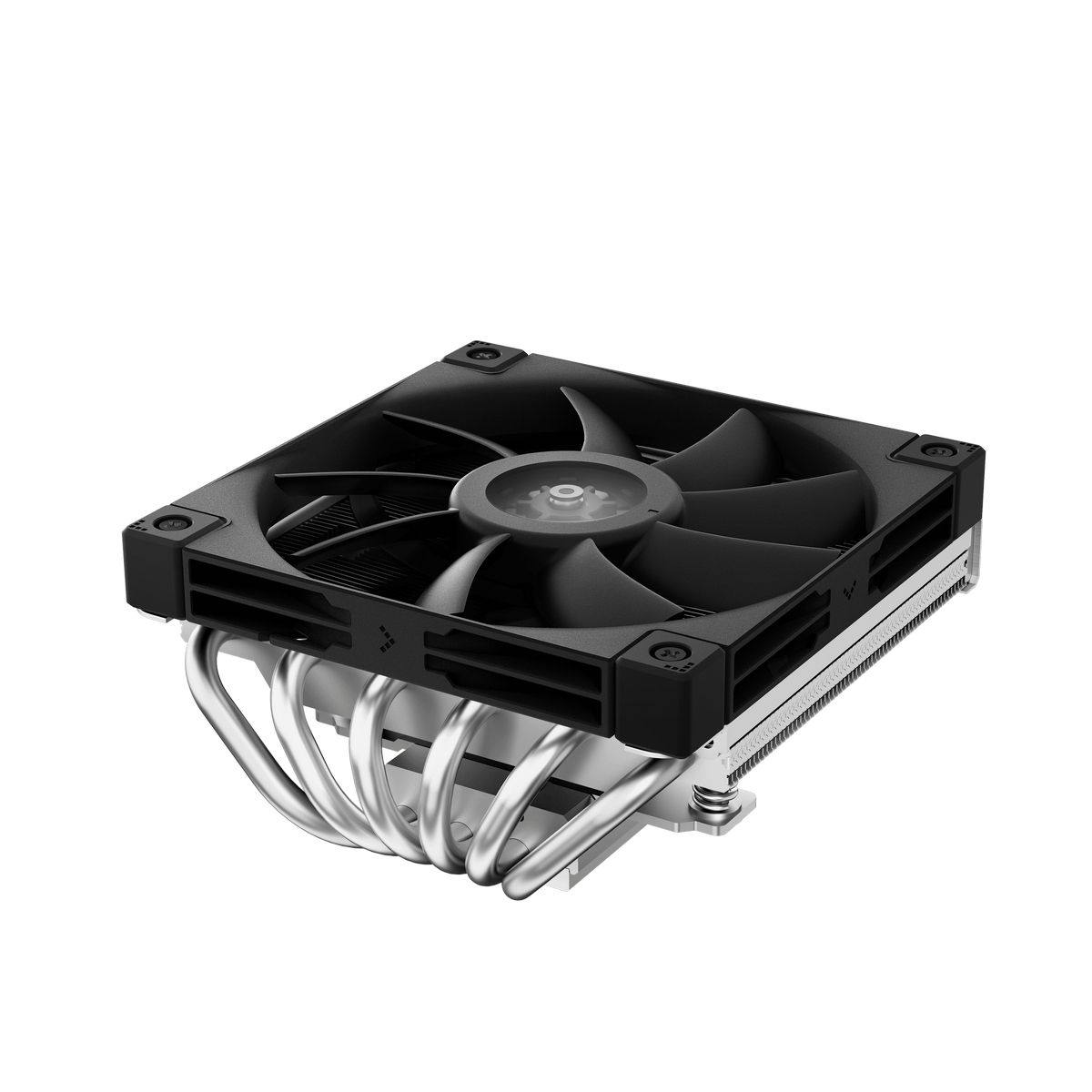 Кулер для процессора DEEPCOOL AN600 серебристый, 120 мм, алюминий/медь, 1850 об/мин, 24.2 дБ, 4 pin, 180 Вт, 67 мм