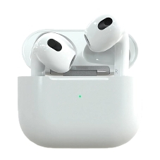 Наушники TWS More Choice БВ11 белый, вкладыши, Bluetooth, сенсорное управление, до 4 ч