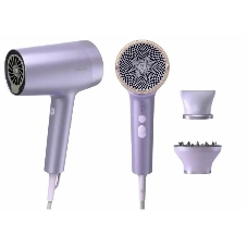 Фен Philips BHD720/10 фиолетовый, 1800 Вт, ионизация