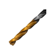 Сверло спиральное по металлу Denzel 4 x 75мм, Р6М5, Golden Tip, многогранная заточка