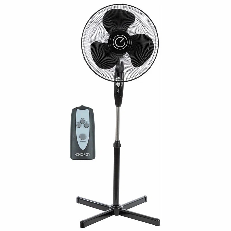 Вентилятор Energy ELEGANCE EN-1625 чёрный, напольный, 45 Вт, 3 скорости, 40 см