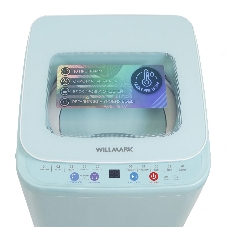 Стиральная машина Willmark WMA-451GH бирюзовый, загрузка вертикальная 3.5 кг, 800 об/мин