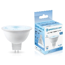 Лампа светодиодная	Ambrella light 170906 LED MR16 9W IC GU5.3 6400K 175-265V 38°