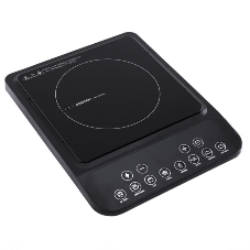 Плита настольная электрическая Centek CT-1517 черный, 2 кВт, индукция, конфорки - 1, стеклокерамика, сенсор