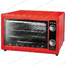 Мини-печь Delta D-0122 красная