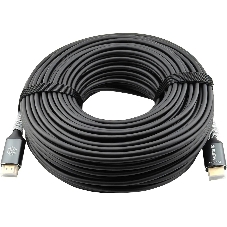 Кабель аудио-видео Cactus CS-HDMI-AOC-2-50 HDMI (m)/HDMI (m) 50м. позолоч.конт. черный