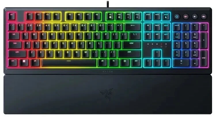 Клавиатура Razer Ornata V3 проводная, USB Type-A, чёрный