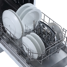 Посудомоечная машина Бирюса DWF-409/6 W, белый, 44.8 см, 9 компл., 49 дБ, класс A++