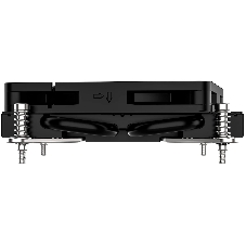 Кулер для процессора ID-COOLING IS-23i черный LGA1851/1700/1200/115X низкопрофильный высота 23мм (48шт/кор, TDP 45W, PWM, 2 тепл.трубки, медная база, FAN 80мм) BOX