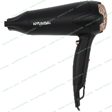 Фен Hyundai H-HDI0755 черный матовый, 2000 Вт, ионизация
