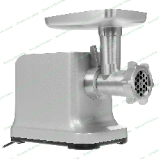 Мясорубка электрическая CASO FW 2000 серебристый, 2000 Вт, 2.5 кг/мин, реверс, защита от перегрузки, насадки - 5