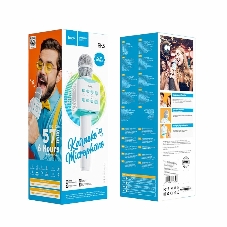 Караоке-микрофон HOCO (6931474742308) BK5 Blue