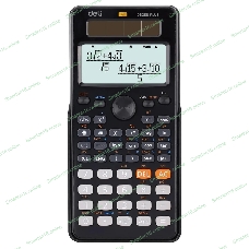 Калькулятор научный Deli ED82ES черный 10+2-разр.