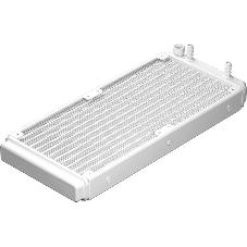 Система жидкостного охлаждения PcCooler DA240 WH ARGB Soc-AM5/AM4/1200/1700/1851 белый 4-pin Al+Cu 270W Ret (DA240-WHAWXX-GL)