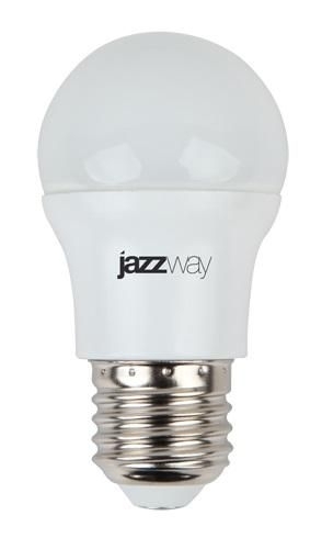 Лампа светодиодная JazzWay PLED-SP-G45 7Вт шар 3000К теплый белый E27 540лм 230В