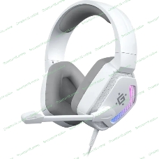 Гарнитура Defender Espanto белый, проводная, USB, подсветка