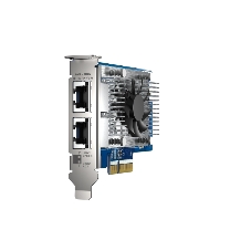 Сетевая карта QNAP QXG-10G2T-X710 LAN Expansion Card, PCIe Gen 3, Two 10GbE (10G/5G/2.5G/1G/100M)) Ports with SR-IOV and iSCSI, Block-based, Supports Multiple Virtual Disk Modes