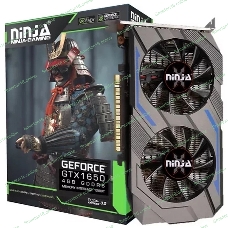 Видеокарта Sinotex Ninja GTX1650 NK165DF46F PCIE (896SP) 4G 128BIT GDDR6 (DVI/HDMI/DP)
