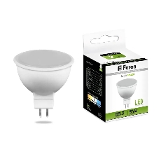 Лампа светодиодная Feron LB-560 9W 230V G5.3 4000K MR16