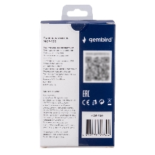 Мышь проводная Gembird MOP-100 черный, 1000 dpi, USB, кнопки - 3