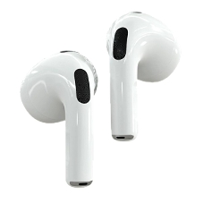 Наушники TWS More Choice БВ11 белый, вкладыши, Bluetooth, сенсорное управление, до 4 ч