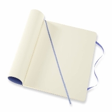 Блокнот Moleskine CLASSIC SOFT QP623B42 XLarge 190х250 мм, 192 страниц, нелинованный, мягкая обложка, голубая гортензия