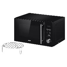 Микроволновая печь BBK 20MWG-732T/B-M черный, 20 л, 700 Вт, переключатели - кнопки, поворотный механизм